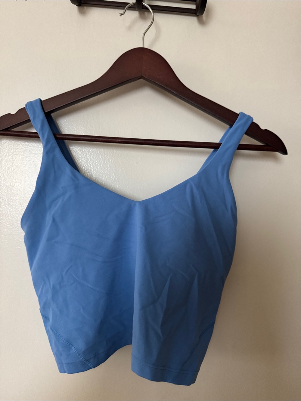 lululemon athletica Light Blue Stretch Tank Crop Bra